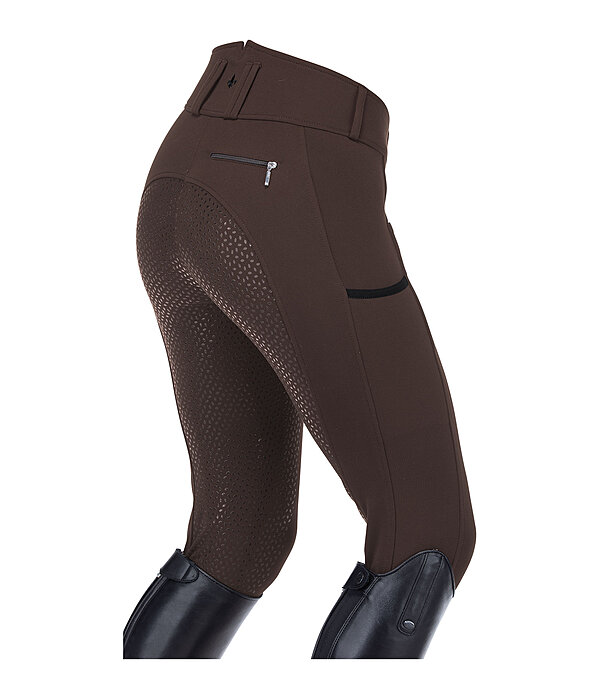 Pantaloni da equitazione full grip a vita alta comfort Juliane