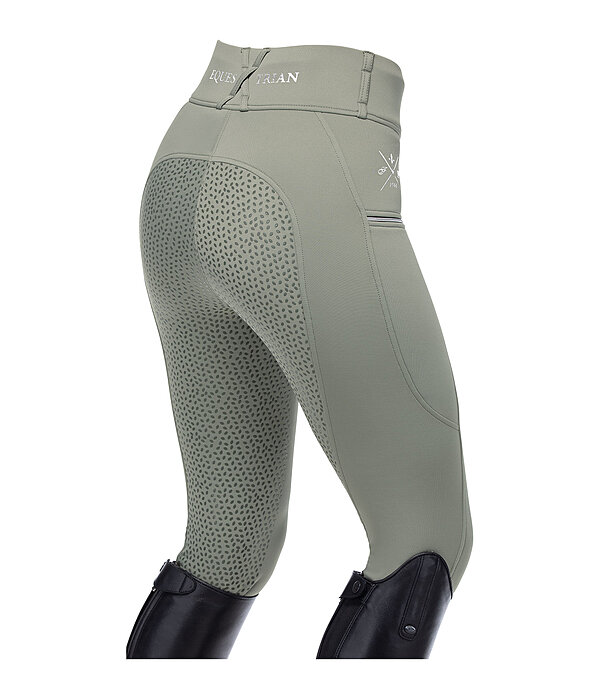 Leggings da equitazione termici full grip Kassandra