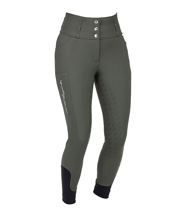 Pantaloni da equitazione full grip a vita alta comfort Tabea