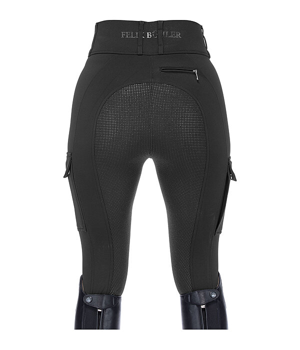 Leggings da equitazione termici full grip Amber