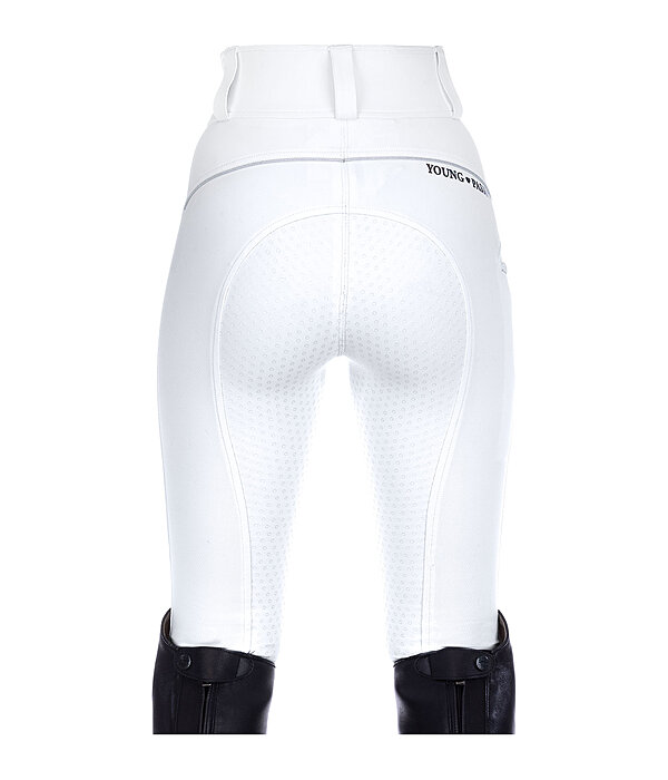 Pantaloni da equitazione hybrid full grip per bambini Jola