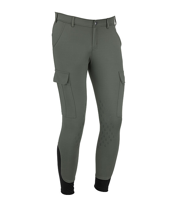 Pantaloni da equitazione hybrid da uomo con grip al ginocchio Georgia